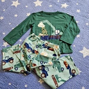 Fleece Pajama Set 3T